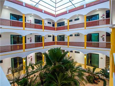 Hotel Mexico Lindo Mahahual Dış mekan fotoğraf