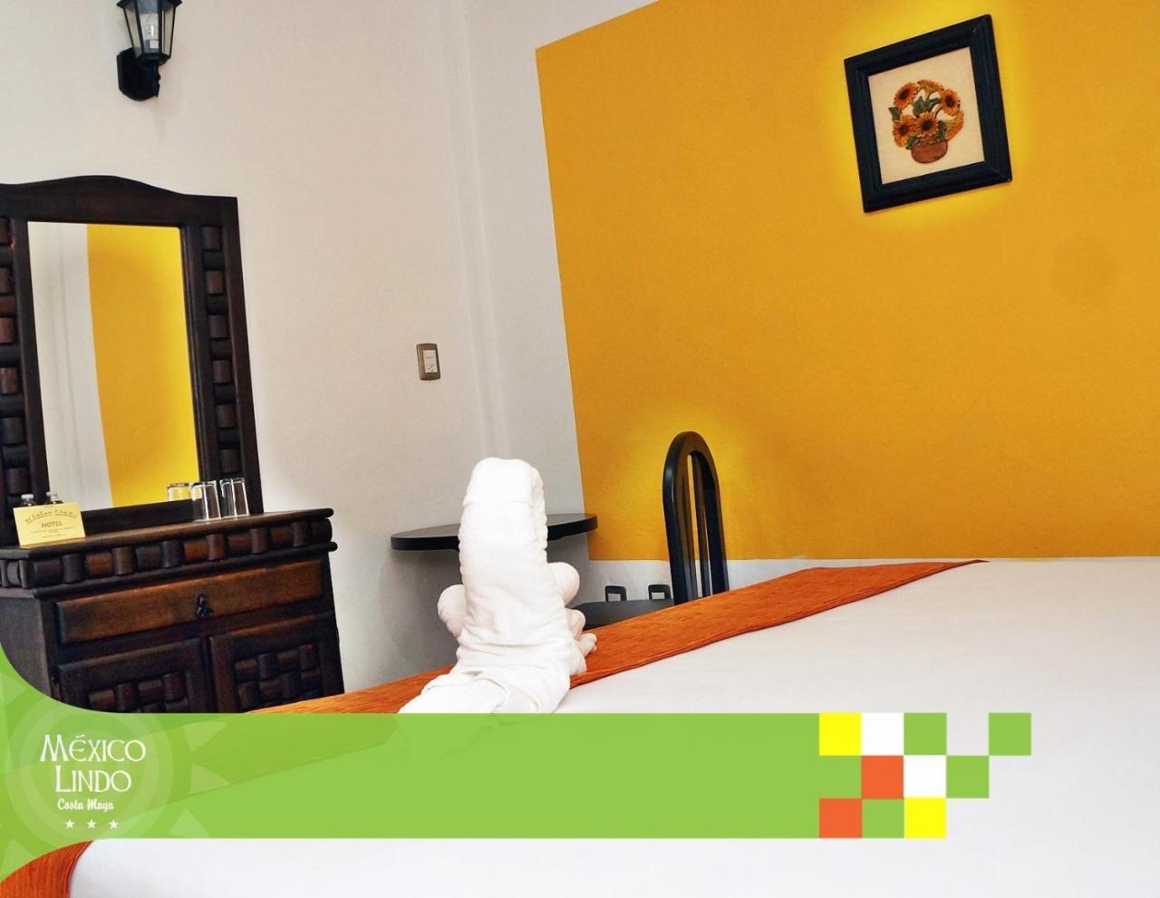 Hotel Mexico Lindo Mahahual Dış mekan fotoğraf
