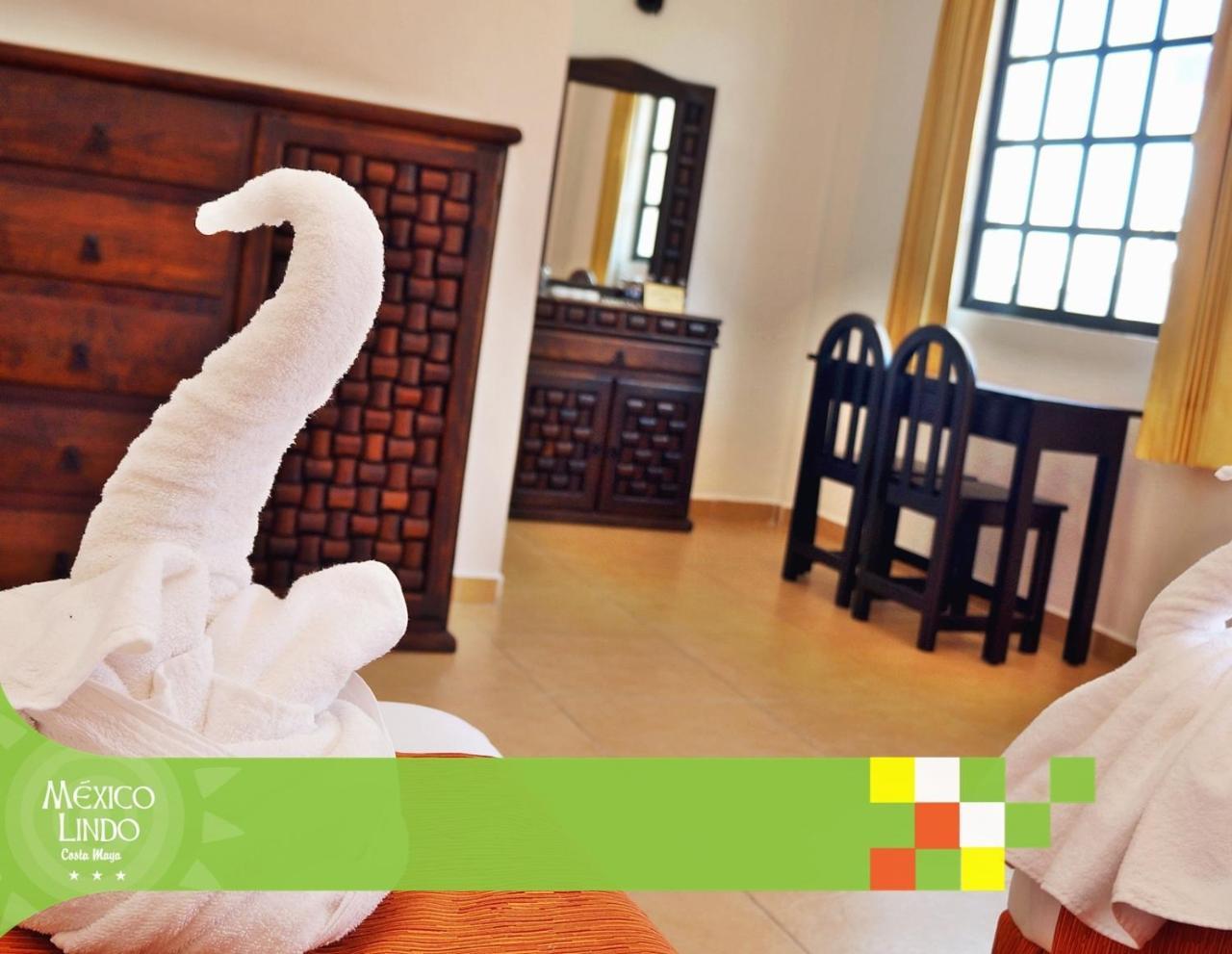Hotel Mexico Lindo Mahahual Dış mekan fotoğraf
