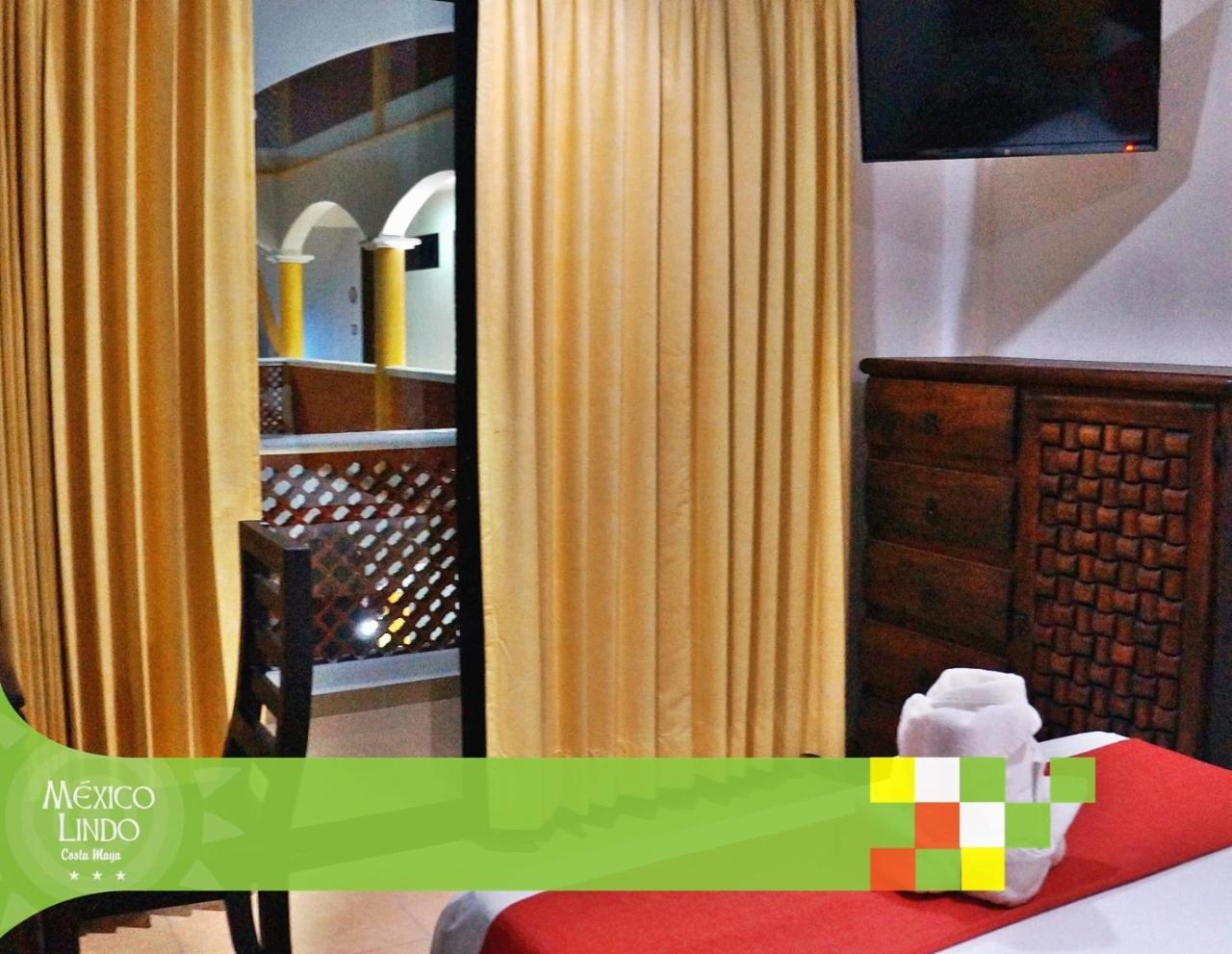 Hotel Mexico Lindo Mahahual Dış mekan fotoğraf