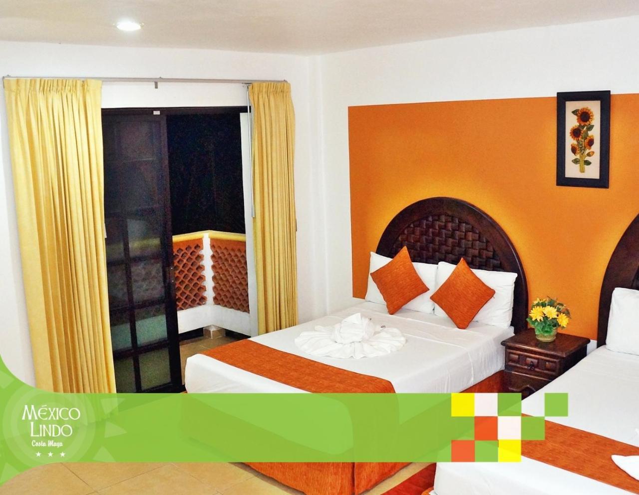 Hotel Mexico Lindo Mahahual Dış mekan fotoğraf