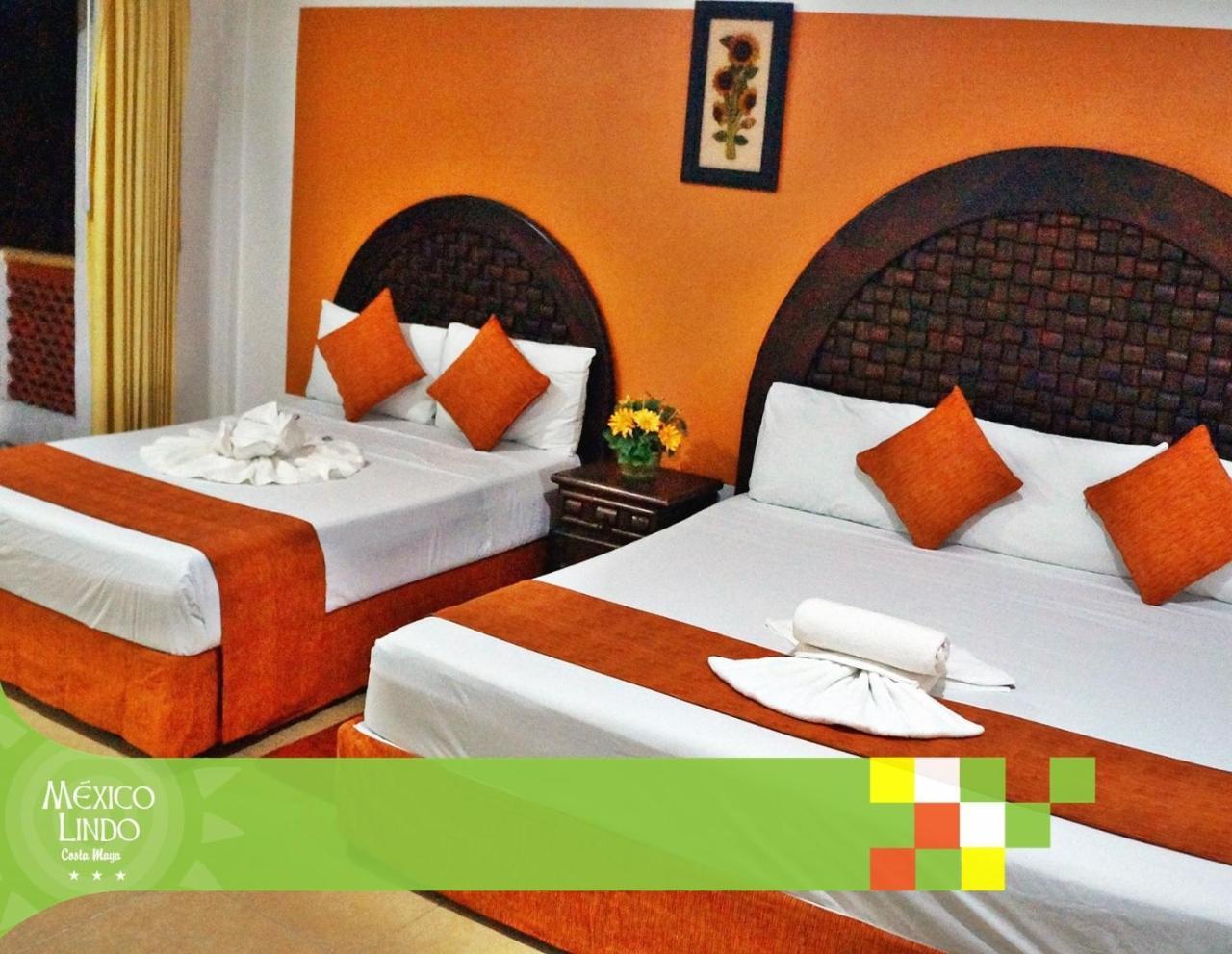 Hotel Mexico Lindo Mahahual Dış mekan fotoğraf
