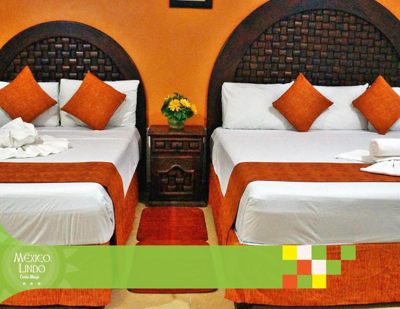 Hotel Mexico Lindo Mahahual Dış mekan fotoğraf